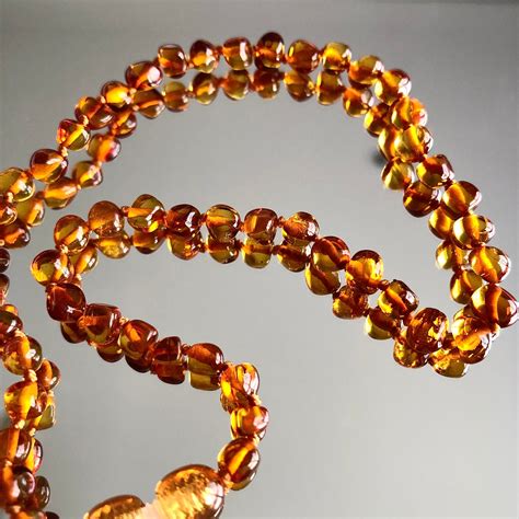 Baltic Amber Teething Necklace - Natural Teething Pain Relief – Eco ...