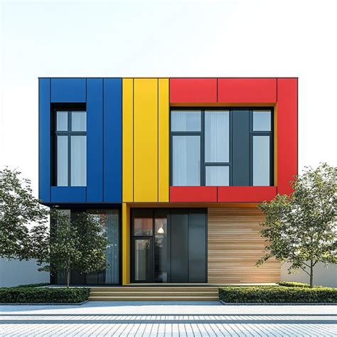 Single house exterior design of building | Premium AI-generated image