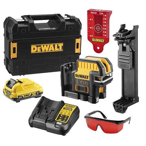 DEWALT DCE0825D1R-QW 10.8V 5 Point Line Laser Level (Red) (Black ...