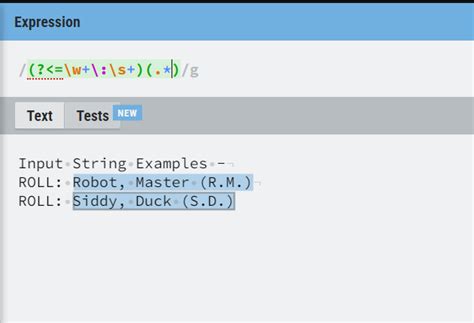 Image result for Regex String Contains Substring