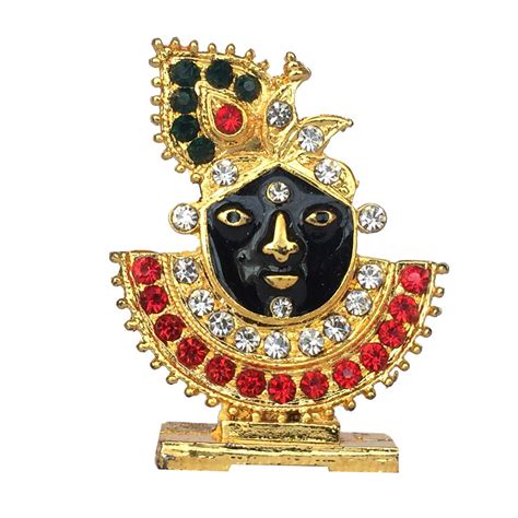 Wenyou™ Lord Shreenathji | Shrinathji Face Idol for Car Dashboard ...