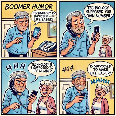 Asked Chat GPT to create a boomer humor comic and it made this ...