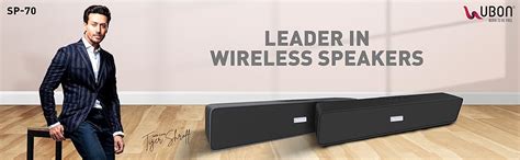 UBON Cool Bass Sp-70 Bluetooth Wireless Speaker 10W, Bluetooth 5.0, Tf ...