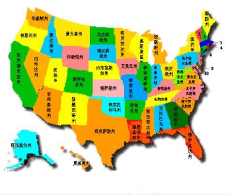 美国地图谁有啊