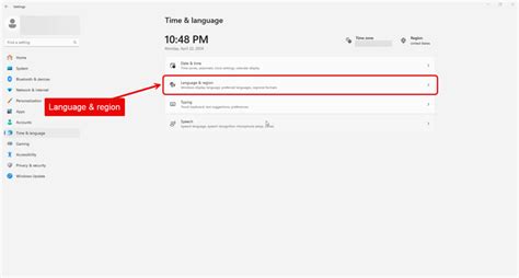Time Language Setting Windows 11 的图像结果