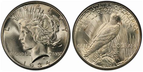 1934 Silver Dollar Value (Price Chart, Error List, History & Varieties)