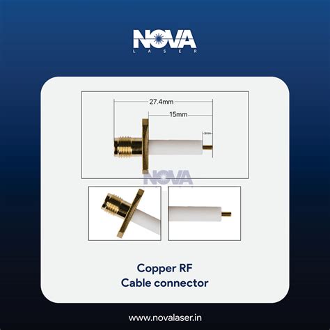 RF Cable or Sensor Cable Connector (Copper) for Laser Cutting Machine ...