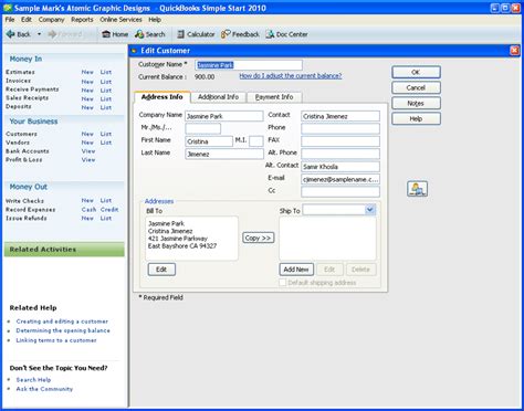 QuickBooks 2010 Software 的图像结果
