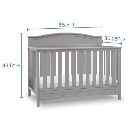 Emery 4-in-1 Convertible Crib - Delta Children