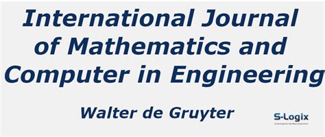 International Journal of Mathematics and Computer in Engineering ...
