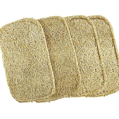 The Happy Turtle Natural Dish-wash Scrub Pack of 4: Sustainable ...