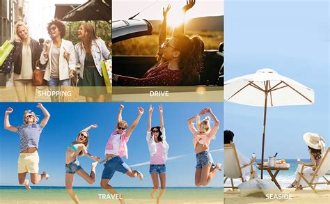 Buy GLAMORSTYL UV Protected Wayfarer Unisex Sunglasses with Elegant ...