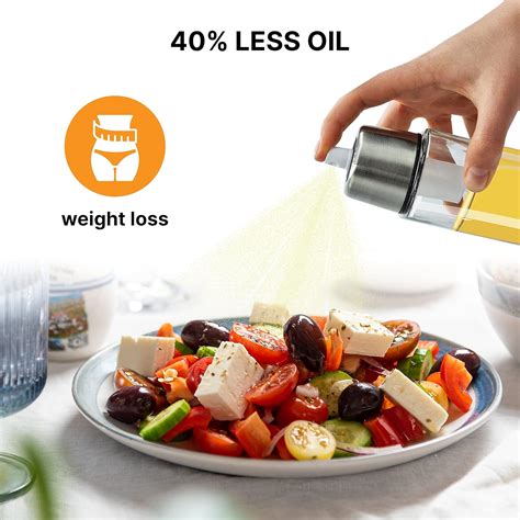 Buy Terzo Sole Premium Olive Oil Mister, Oil Sprayer for Cooking Even ...