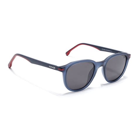 Matira | Blue Wayfarer Polarized Sunglasses | PMG7402
