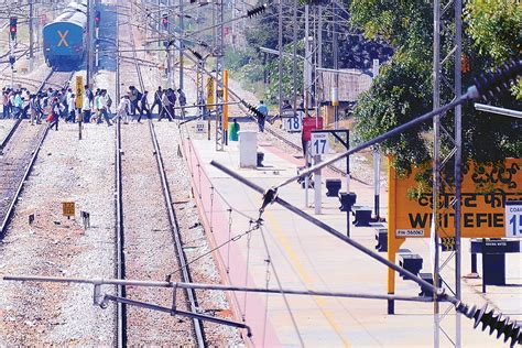 Tracks of death at Whitefield Railway station