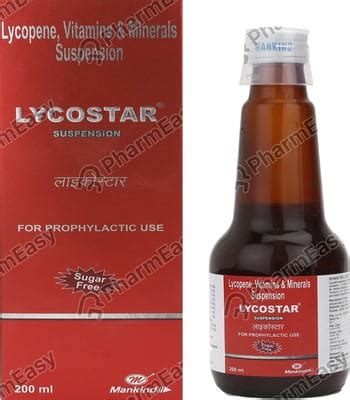 Buy Lycostar Sugar Free Bottle Of 200ml Suspension Online at Flat 15% ...