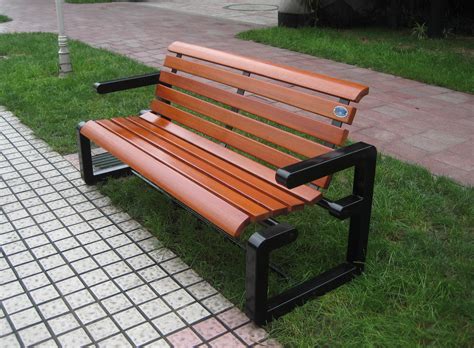 钢木结构座椅XA2-041_上海旭雯景观休闲设备有限公司