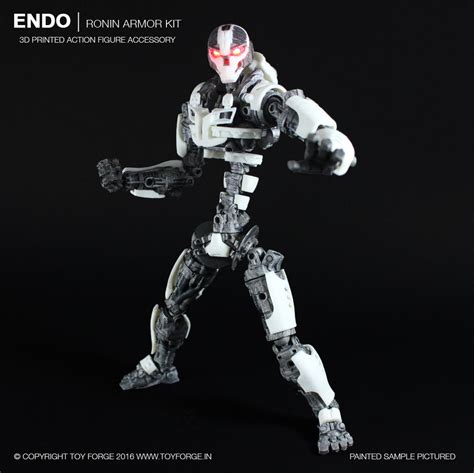 Endo The Skeleton 3D Printed Action Figure (Digital Files) – Toy Forge