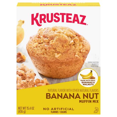 Krusteaz Banana Nut Muffin Mix - Shop Baking Mixes at H-E-B