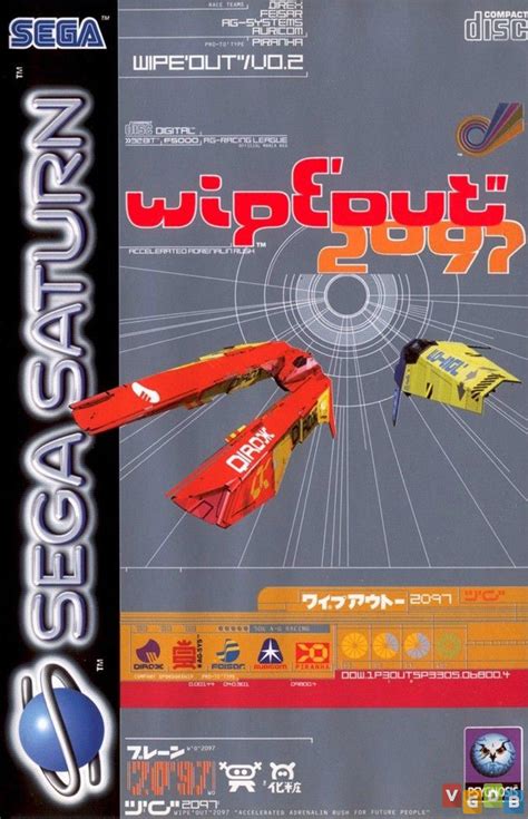 Wipeout 2097 - Sega Saturn Videogame - Editorial use only Stock Photo ...
