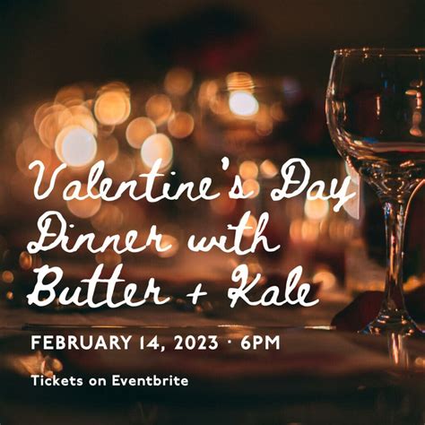 Pop-Up Valentine's Dinner with Butter + Kale at Blind Tiger - Portland ...