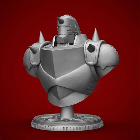 Alphonse Elric Bust (Fullmetal Alchemist: Brotherhood) - 3D model by ...
