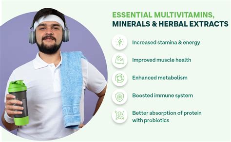OZiva Protein & Herbs for Men (Cafe Mocha) I Muscle Building, Stamina ...