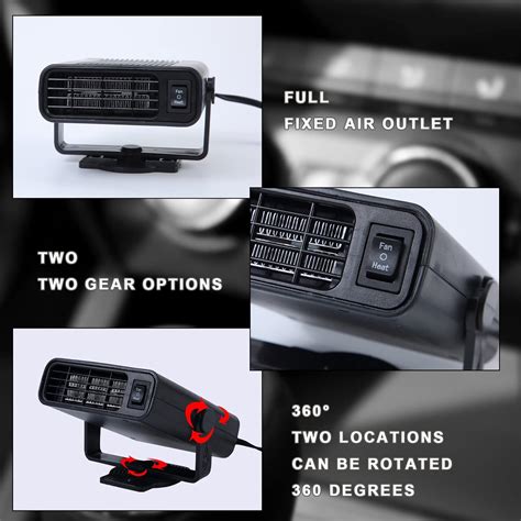 Buy Car Heater-Cigarette Lighter Heater,12V Portable Heater for Car ...