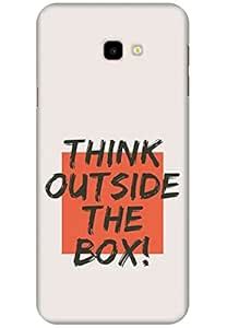 AMEZ Back Cover for Samsung Galaxy J4 Plus Think Outside The Box Mobile ...