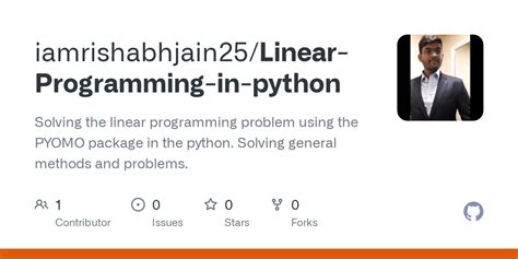 Linear Programming in Python 的图像结果