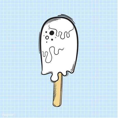 Illustration ice cream isolated on background | free image by rawpixel ...