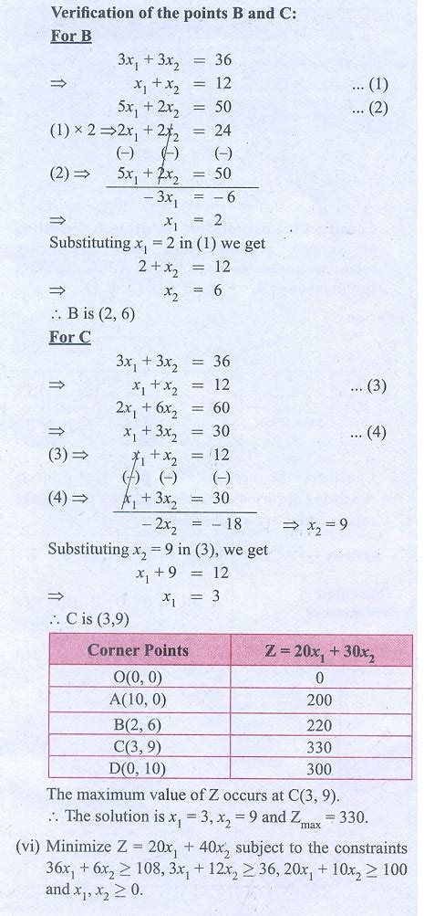 LPP Graphical Method Problems Decision Models Books Exersice Problems 的图像结果