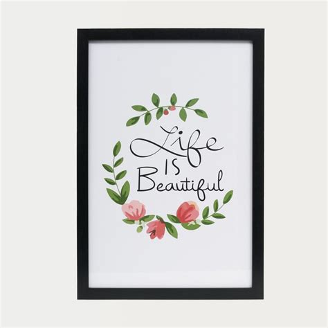 Buy Spectrum Wooden Home Quote Picture Frame - 48x33cm from Home Centre ...