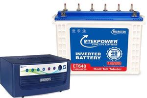 Microtek 48 Months Warranty Tubular Inverter Battery Price in India ...