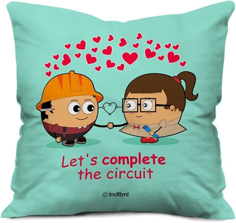 Buy Indigifts Micro Satin Cheerful Santa Print Cushion Cover 12x12 with ...