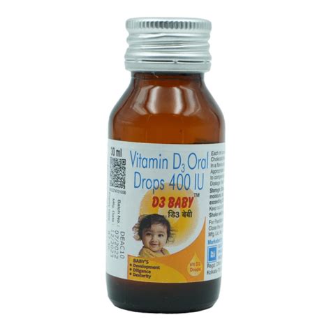 D3 Baby - Bottle of 30ml Oral Drops : Amazon.in: Health & Personal Care