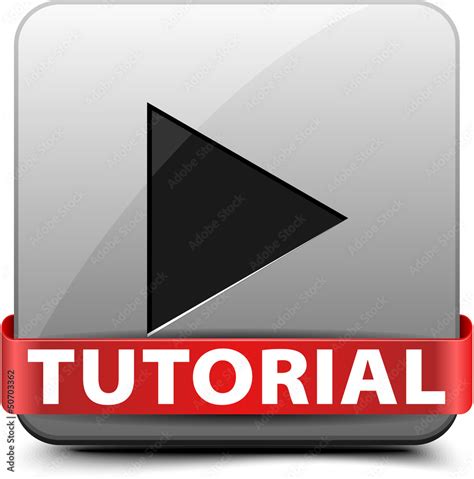 Image result for Tutorial Button PNG