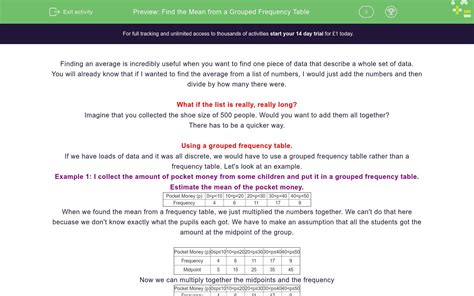 Mean Using Grouped Frequency Table Casio Graphics Calculator 的图像结果