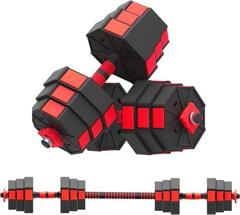 NAB 30 KG66LBS 2 in 1 Adjustable Weight Barbell India | Ubuy