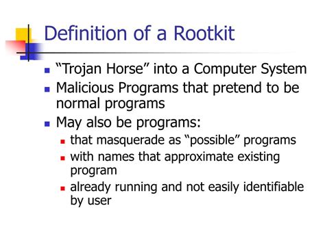 Image result for Rootkits Definition