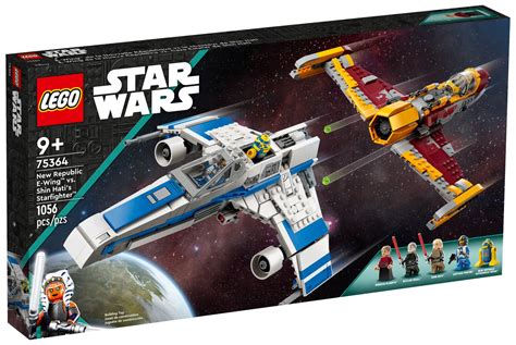 LEGO Star Wars 75364 pas cher, L’E-wing de la Nouvelle République ...