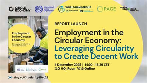Employment in the Circular Economy: Leveraging Circularity to Create ...