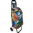Buy EverBest® Collapsible Shopping Trolley bag with wheels | Grocery ...