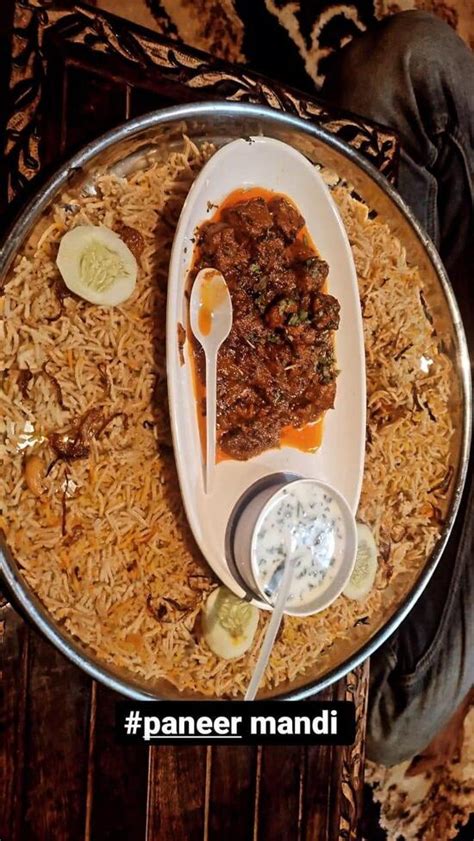 Menu at CHOWRASTA Arabian Mandi, Secunderabad