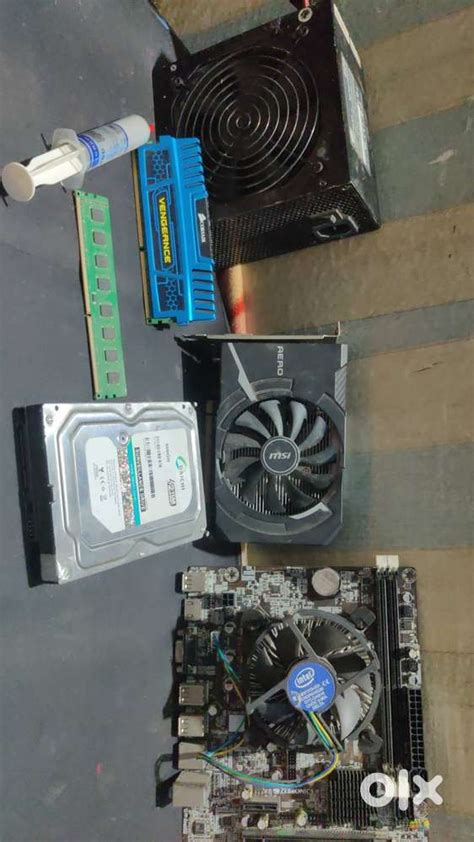 Gaming pc parts , graphic card, ram, power supply, cpu , thermal paste ...