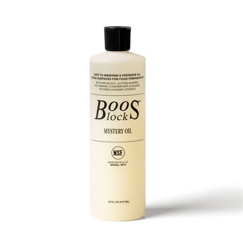 Boos Blocks® Mystery Oil; 473 ml - Boos Blocks | Tablas de cortar de ...
