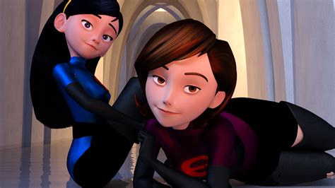 Helen Parr and Violet hallway by VTEMP on DeviantArt