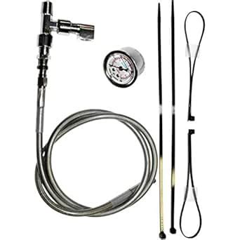 Feuling Remote Oil Pressure Gauge/Line Kit - Black 9019 : Amazon.in ...