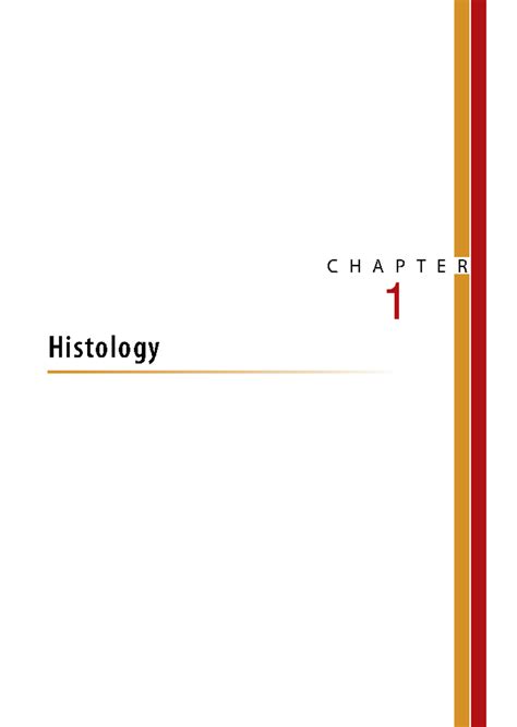 Histology Overview: Epithelia, Cartilage, Bone, and Muscle 4P - Studocu