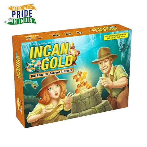 Yes Papa Games | INCAN GOLD – Board Games Bazaar